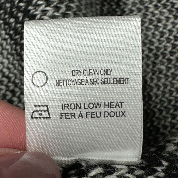 Sandrine Rose Zebra Cashmere Wool Blend Sweater Oversized Women's Small NWT - Picture 10 of 11